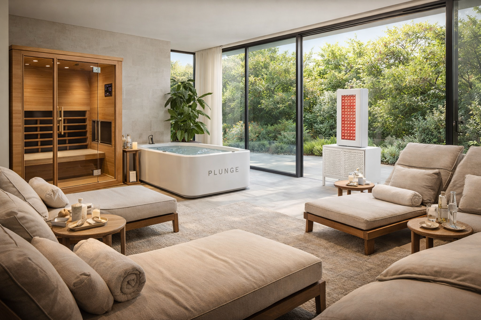 Luxury wellness technology and spa room inspiration