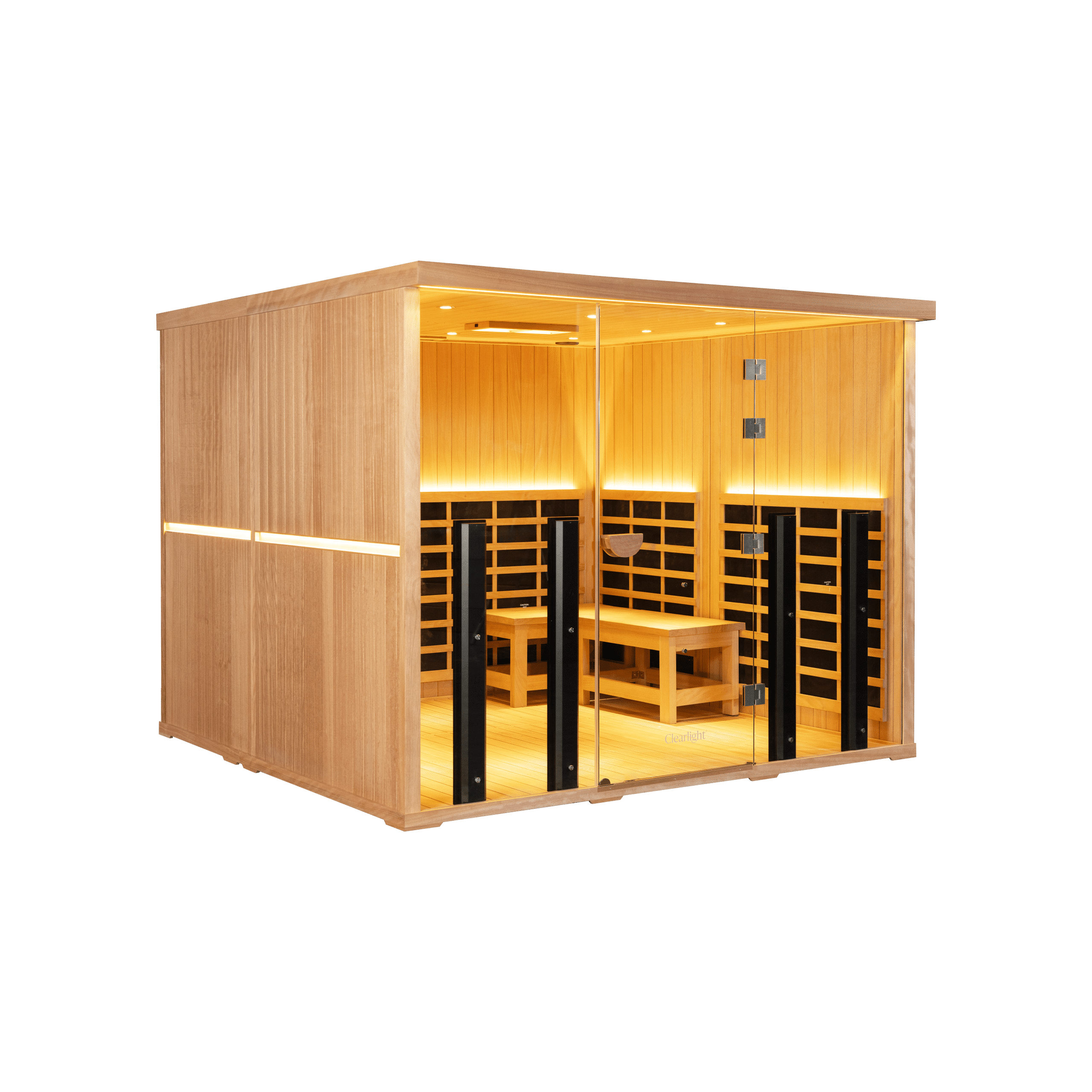 Luxury infrared sauna room