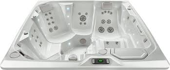 Luxury spa relaxation and hydrotherapy space